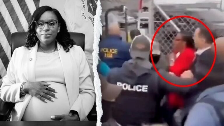 La photo de baby bump du législateur progressiste déclenche une tempête de feu en ligne alors qu'elle fait face à une peine de prison : « Dégoûtante »