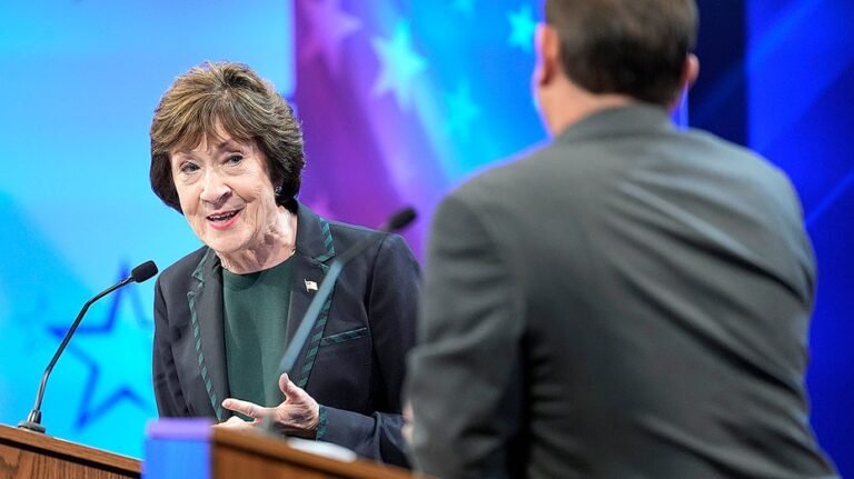 « Oh, tais-toi ! » : le démocrate s'en prend à Collins après que le chahut ait fait dérailler le débat du Sénat du Maine
