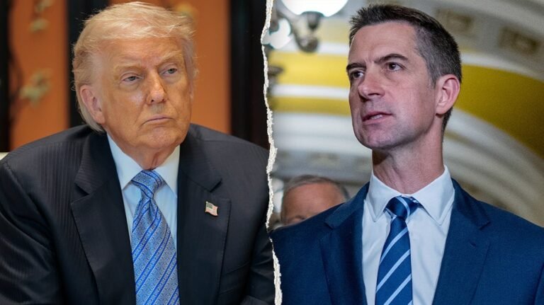Trump laisse tomber le numéro de téléphone du sénateur républicain dans le message social sur la fureur sur la facture bloquée